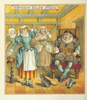 Picture 105 of 169 from The Merry Ballads of the Olden Time, illustrated in pictures & rhyme (1880), leaf 108