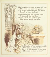 An illustration from The Merry Ballads of the Olden Time, illustrated in pictures & rhyme (1880)