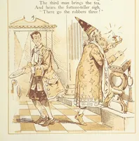 An illustration from The Merry Ballads of the Olden Time, illustrated in pictures & rhyme (1880)