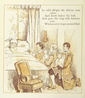 An illustration from The Merry Ballads of the Olden Time, illustrated in pictures & rhyme (1880)