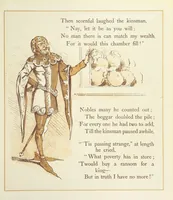 An illustration from The Merry Ballads of the Olden Time, illustrated in pictures & rhyme (1880)