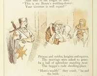 Picture 141 of 169 from The Merry Ballads of the Olden Time, illustrated in pictures & rhyme (1880), leaf 142