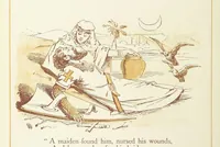 Picture 145 of 169 from The Merry Ballads of the Olden Time, illustrated in pictures & rhyme (1880), leaf 146