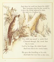 An illustration from The Merry Ballads of the Olden Time, illustrated in pictures & rhyme (1880)