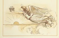 An illustration from The Merry Ballads of the Olden Time, illustrated in pictures & rhyme (1880)