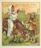 Picture 17 of 169 from The Merry Ballads of the Olden Time, illustrated in pictures & rhyme (1880), leaf 21