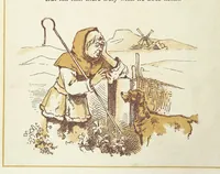 An illustration from The Merry Ballads of the Olden Time, illustrated in pictures & rhyme (1880)