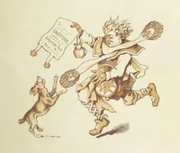Picture 25 of 169 from The Merry Ballads of the Olden Time, illustrated in pictures & rhyme (1880), leaf 29