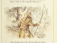Picture 74 of 169 from The Merry Ballads of the Olden Time, illustrated in pictures & rhyme (1880), leaf 77