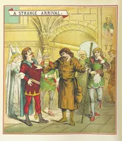 An illustration from The Merry Ballads of the Olden Time, illustrated in pictures & rhyme (1880)