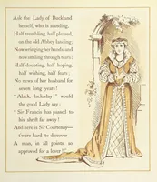 An illustration from The Merry Ballads of the Olden Time, illustrated in pictures & rhyme (1880)