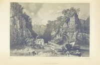 An illustration from Barber's Picturesque Illustration of the Isle of Wight, etc. accompanied by historical and topographical descriptions (1845)