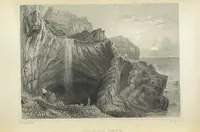 An illustration from Barber's Picturesque Illustration of the Isle of Wight, etc. accompanied by historical and topographical descriptions (1845)