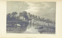 An illustration from Barber's Picturesque Illustration of the Isle of Wight, etc. accompanied by historical and topographical descriptions (1845)