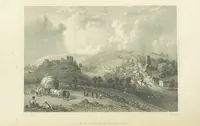 An illustration from With a geological map (1846)