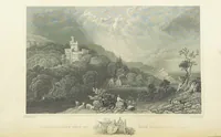 An illustration from With a geological map (1846)