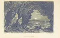 An illustration from With a geological map (1846)