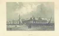 An illustration from With a geological map (1846)