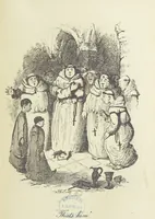 An illustration from The Ingoldsby Legends ... With sixty illustrations by George Cruikshank, John Leech, and John Tenniel (1893)