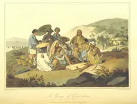 Picture 14 of 21 from A Voyage to Cochin China, in the years 1792, and 1793: containing a general view of the productions, and political importance of this kingdom; and also of such European settlements as were visited on the voyage, with sketches of the manners, character, and condition of their inhabitants. To which is annexed an account of a journey, made in the years 1801 and 1802, to the residence of the chief of the Booshuana nation ... from a manuscript journal [by - Truter] with a chart of the route, etc (1806), leaf 362