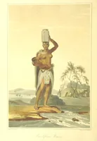 An illustration from A Voyage to Cochin China, in the years 1792, and 1793: containing a general view of the productions, and political importance of this kingdom; and also of such European settlements as were visited on the voyage, with sketches of the manners, character, and condition of their inhabitants. To which is annexed an account of a journey, made in the years 1801 and 1802, to the residence of the chief of the Booshuana nation ... from a manuscript journal [by - Truter] with a chart of the route, etc (1806)