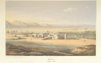 An illustration from Reisen und Entdeckungen in Nord- und Central-Afrika in den Jahren 1849 bis 1855. Von Dr. H. Barth. Tagebuch seiner im Auftrag der Brittischen Regierung unternommenen Reise ... Mit Karten, Holzschnitten und Bildern. L.P (1857)