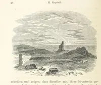 An illustration from Reisen und Entdeckungen in Nord- und Central-Afrika in den Jahren 1849 bis 1855. Von Dr. H. Barth. Tagebuch seiner im Auftrag der Brittischen Regierung unternommenen Reise ... Mit Karten, Holzschnitten und Bildern. L.P (1857)