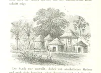 An illustration from Reisen und Entdeckungen in Nord- und Central-Afrika in den Jahren 1849 bis 1855. Von Dr. H. Barth. Tagebuch seiner im Auftrag der Brittischen Regierung unternommenen Reise ... Mit Karten, Holzschnitten und Bildern. L.P (1857)