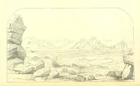 An illustration from A Pilgrimage through the Holy Land, explanatory of the Diorama of Jerusalem and the Holy Land, painted under the direction of Mr. W. Beverly, from original sketches ... by Mr. W. H. Bartlett. [With illustrations (1850)