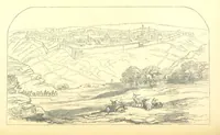 An illustration from A Pilgrimage through the Holy Land, explanatory of the Diorama of Jerusalem and the Holy Land, painted under the direction of Mr. W. Beverly, from original sketches ... by Mr. W. H. Bartlett. [With illustrations (1850)