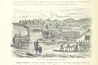 An illustration from Gately's World's Progress. A general history of the earth's construction and of the advancement of mankind ... Edited by C. E. Beale. Édition de luxe (1886)