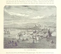 An illustration from Gately's World's Progress. A general history of the earth's construction and of the advancement of mankind ... Edited by C. E. Beale. Édition de luxe (1886)