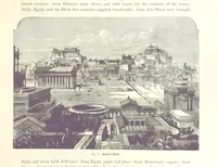 An illustration from Gately's World's Progress. A general history of the earth's construction and of the advancement of mankind ... Edited by C. E. Beale. Édition de luxe (1886)