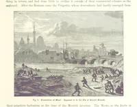 An illustration from Gately's World's Progress. A general history of the earth's construction and of the advancement of mankind ... Edited by C. E. Beale. Édition de luxe (1886)