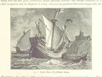 An illustration from Gately's World's Progress. A general history of the earth's construction and of the advancement of mankind ... Edited by C. E. Beale. Édition de luxe (1886)