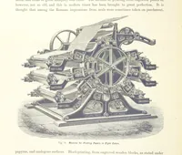 An illustration from Gately's World's Progress. A general history of the earth's construction and of the advancement of mankind ... Edited by C. E. Beale. Édition de luxe (1886)