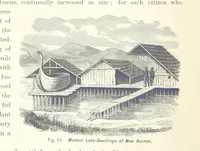An illustration from Gately's World's Progress. A general history of the earth's construction and of the advancement of mankind ... Edited by C. E. Beale. Édition de luxe (1886)