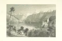 An illustration from Switzerland. Illustrated in a series of views taken expressly for this work by W. H. Bartlett. [With a map (1836)