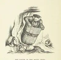 Picture 16 of 26 from The White Wife; with other stories, supernatural, romantic and legendary; collected and illustrated by Cuthbert Bede (1865), leaf 138