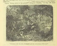 An illustration from Beeton's Brave Tales, Bold Ballads, and Travels and Perils by Land and Sea. Illustrated ... Edited by S. O. Beeton (1872)