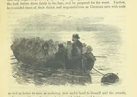 An illustration from Beeton's Brave Tales, Bold Ballads, and Travels and Perils by Land and Sea. Illustrated ... Edited by S. O. Beeton (1872)