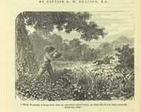 An illustration from Beeton's Brave Tales, Bold Ballads, and Travels and Perils by Land and Sea. Illustrated ... Edited by S. O. Beeton (1872)