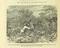 Picture 205 of 273 from Beeton's Brave Tales, Bold Ballads, and Travels and Perils by Land and Sea. Illustrated ... Edited by S. O. Beeton (1872), leaf 824
