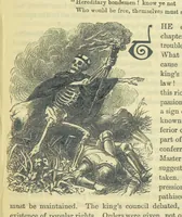 An illustration from Beeton's Brave Tales, Bold Ballads, and Travels and Perils by Land and Sea. Illustrated ... Edited by S. O. Beeton (1872)
