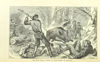 An illustration from Beeton's Historical Romances, Daring Deeds, and Animal Stories. Illustrated, etc (1871)