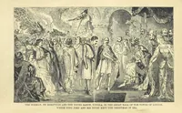 An illustration from Beeton's Historical Romances, Daring Deeds, and Animal Stories. Illustrated, etc (1871)