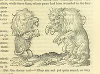 An illustration from Beeton's Historical Romances, Daring Deeds, and Animal Stories. Illustrated, etc (1871)