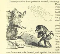 An illustration from Beeton's Historical Romances, Daring Deeds, and Animal Stories. Illustrated, etc (1871)
