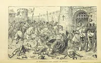 An illustration from Beeton's Historical Romances, Daring Deeds, and Animal Stories. Illustrated, etc (1871)