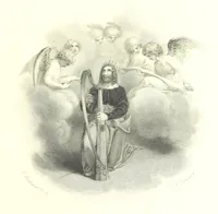 An illustration from Art and Song. A series of original ... engravings from masterpieces of art of the nineteenth century accompanied by a selection of the choicest poems in the English language. Edited by R. Bell (1892)